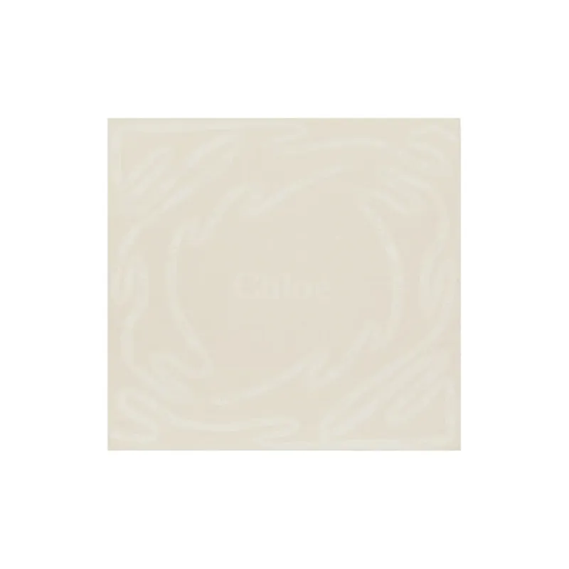 Chloe Wool Silk Cashmere Knit Scarves Women's Beige-0