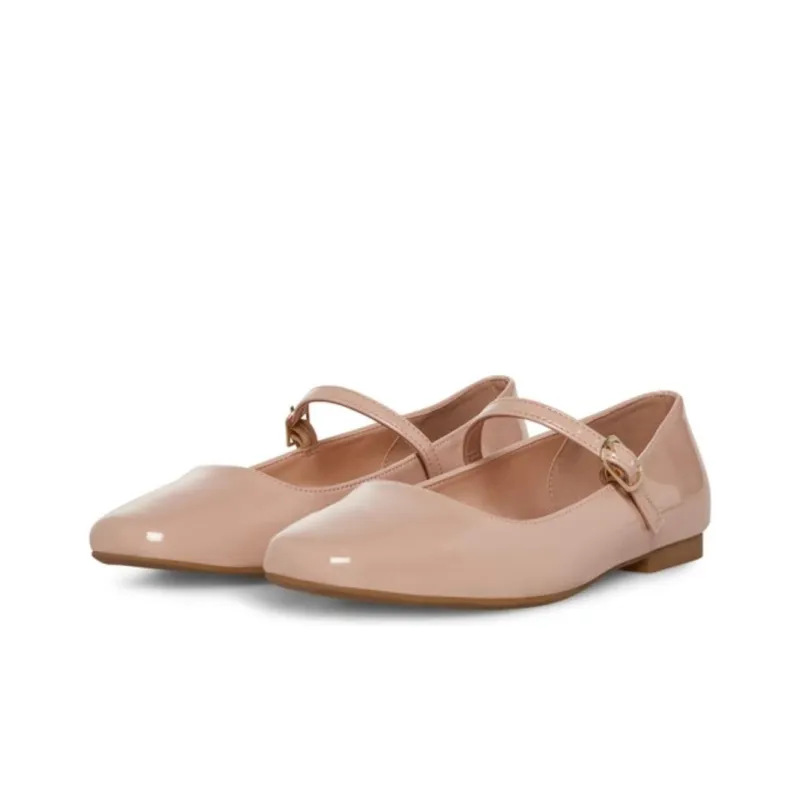 STEVE MADDEN Flat Mary Jane Shoes 1.1cm Women's Nude-3