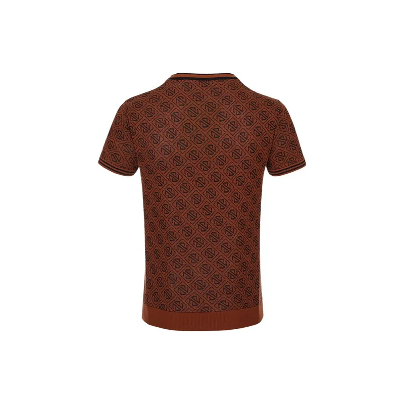 BRAUN BUFFEL T Shirt Men's Yellow Brown-1
