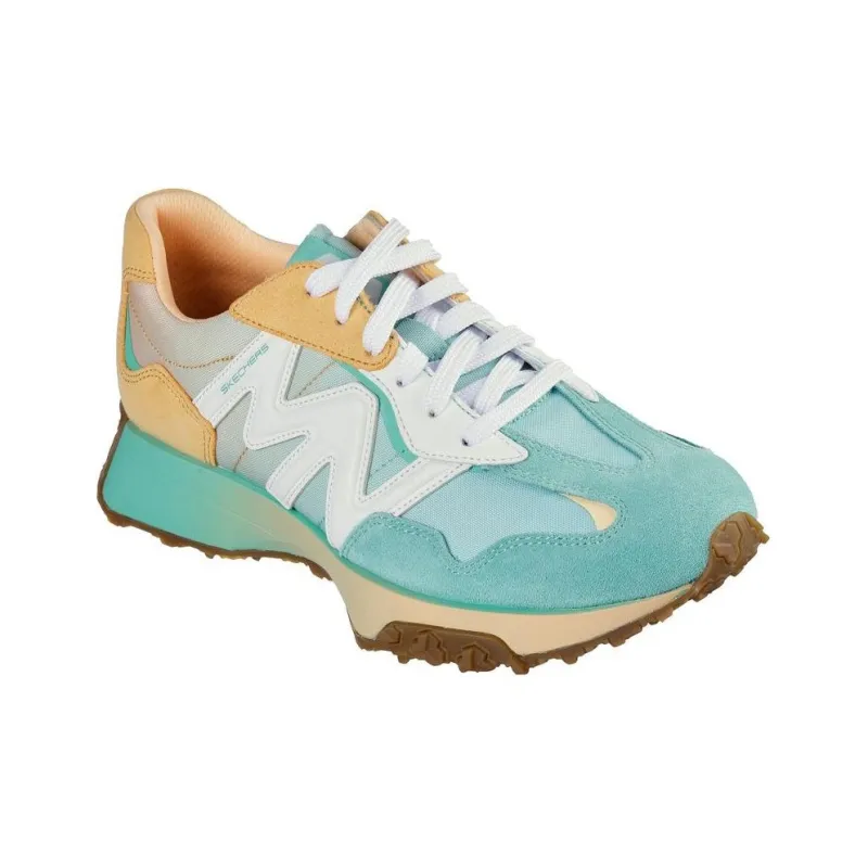 Skechers MARK NASON Anti Slip And Wear Resistant Breathable Low Top Casual Running Shoes Women's Blue-2