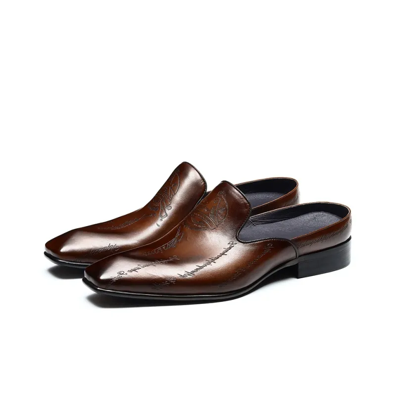 ASTON M.JAZZ Wrap toe Slippers Men's-9