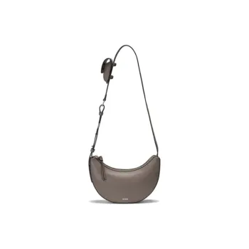 ORYANY Leather Crossbody Bag, Shoulder Bag Women's Warm Gray