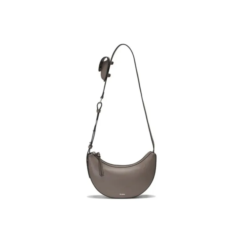 ORYANY Leather Crossbody Bag, Shoulder Bag Women's Warm Gray-0