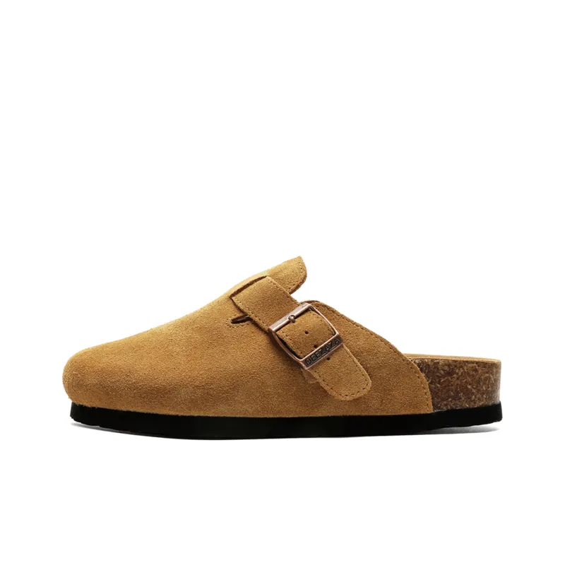 BUFFALO BOUND Composite Sole Quiet Abrasion Resistant Wrap toe Slippers Unisex-8