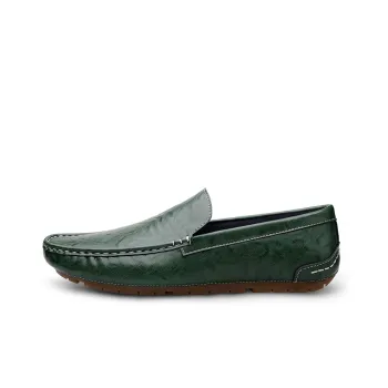Abango Gommino Loafers Unisex Green/Gray/Black