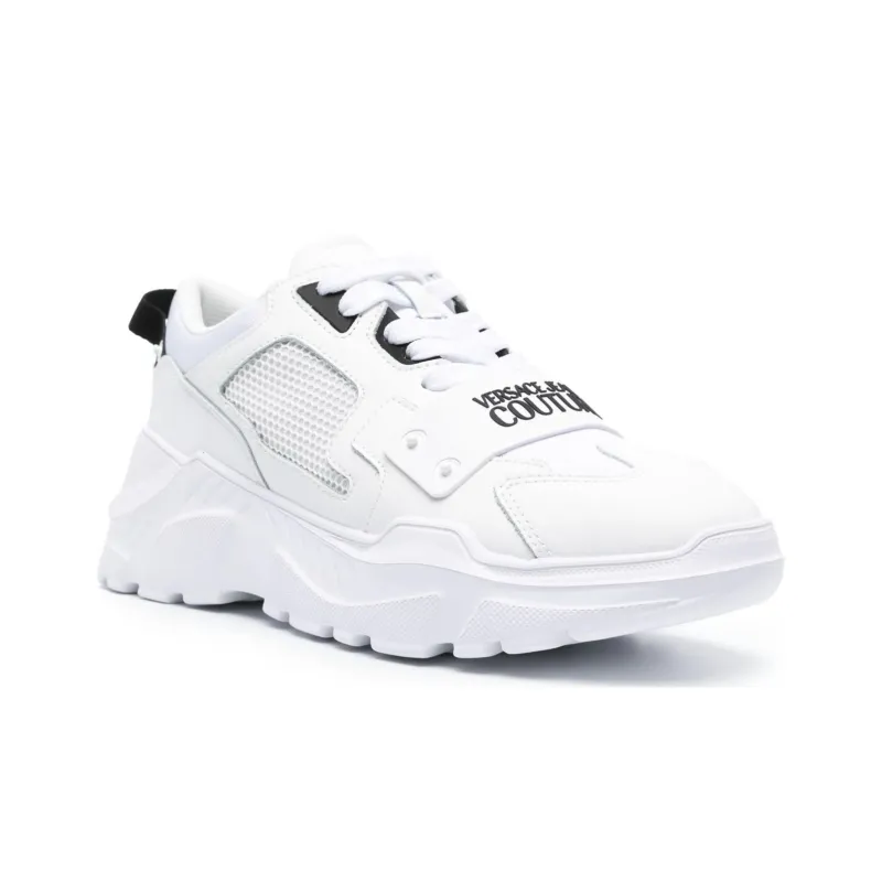 VERSACE JEANS COUTURE Low Top Casual Shoes Men's White-2