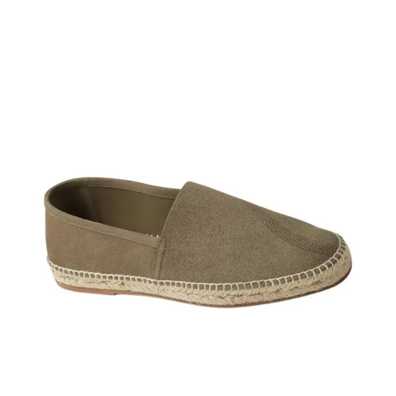 HERMES Izar Espadrilles Men's Green-1