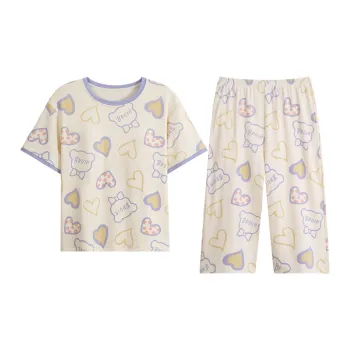 William Pajama Set Women's Pink Purple