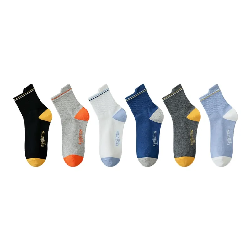 BONAS Mid-Calf Socks Men's Combo Set-7