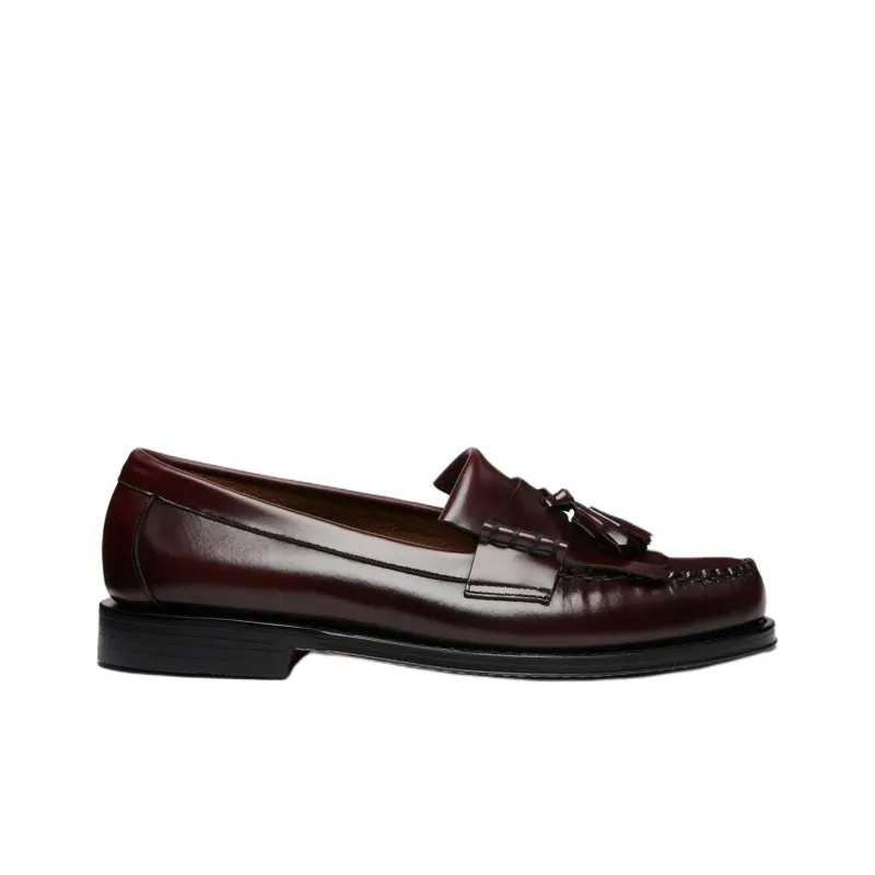 G.H. Bass & Co. Kiltie Loafers Men's Burgundy-1