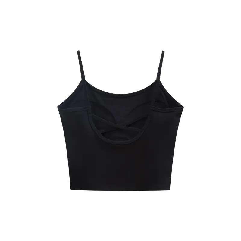GUKOO Tank Tops Women's Light Gray-5