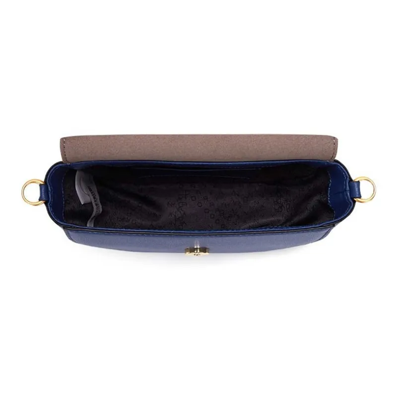 ORYANY Leather Shoulder Bag Crossbody Bag Women's Dark Blue-8