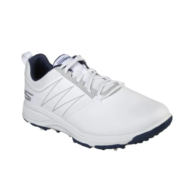 Skechers Go Golf Torque Anti-Slip Wear-Resistant Low-Top Golf Shoes Men's White Blue-2