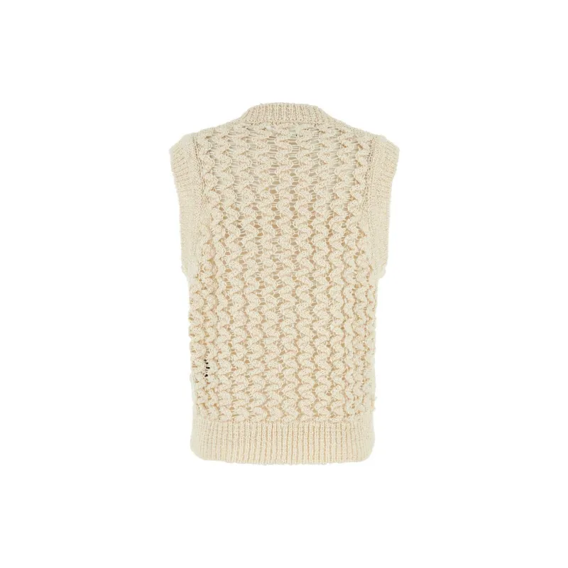 ISABEL MARANT Crewneck Knitted Vest-1