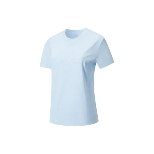 XTEP Variety Training Collection T-Shirts Women's Clearwater Blue