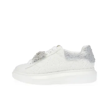 STEVE MADDEN Low-Top Skateboard Shoes Men's White