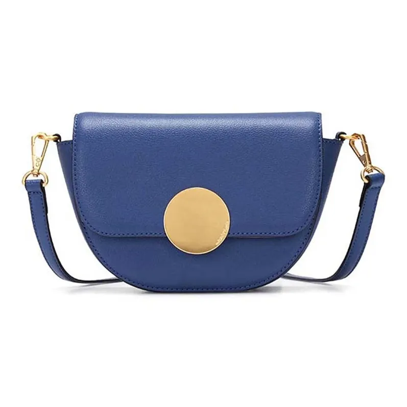 ORYANY Leather Shoulder Bag Crossbody Bag Women's Dark Blue-0