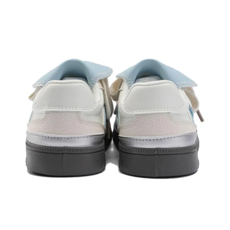 Dafu leaps forward Skateboard Shoes Women's Low Top Blue-3