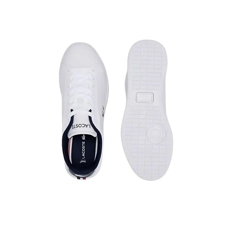LACOSTE Low Top Skateboard Shoes Women's White-4