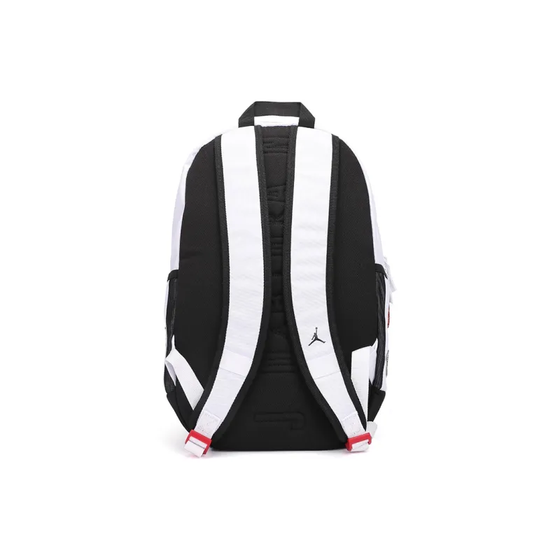 Jordan Polyester Backpack Unisex White-2