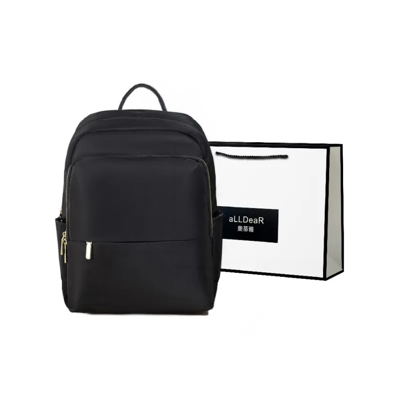 ALLDeaR Oxford Backpack Women's Apricot Gray/Dirty Pink/Dark Gray/Black & Apricot & Brown-6