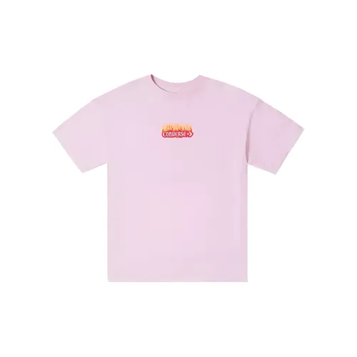 Converse Summer Flames T-Shirts Women's Pink