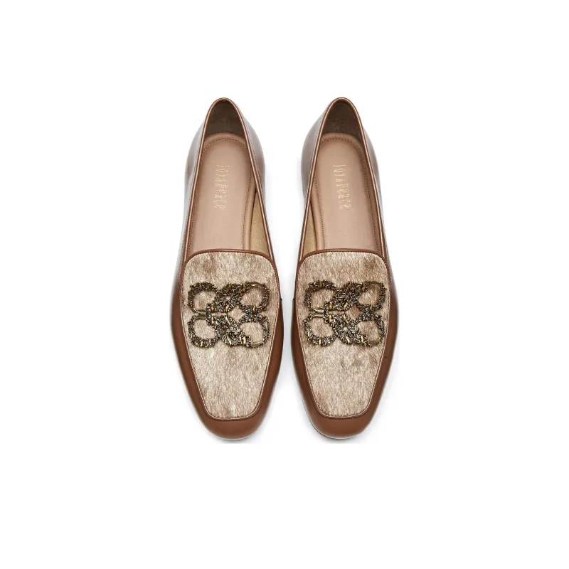 Joypeace Iridescent Dream Loafers 1.5cm Women's-3