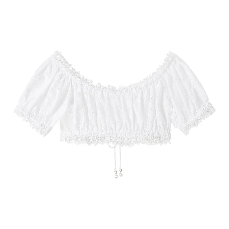 Miss Sixty Strapless Top Women's Bleach-1