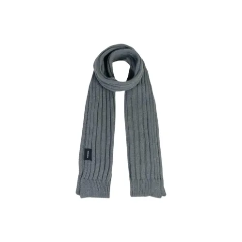 Converse Knit Scarves Unisex Gray