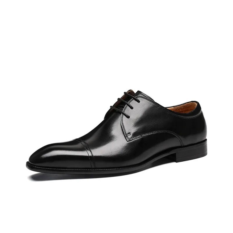 ASTON M.JAZZ Dress Shoes Men Low Top Black/Brown/Coffee-9