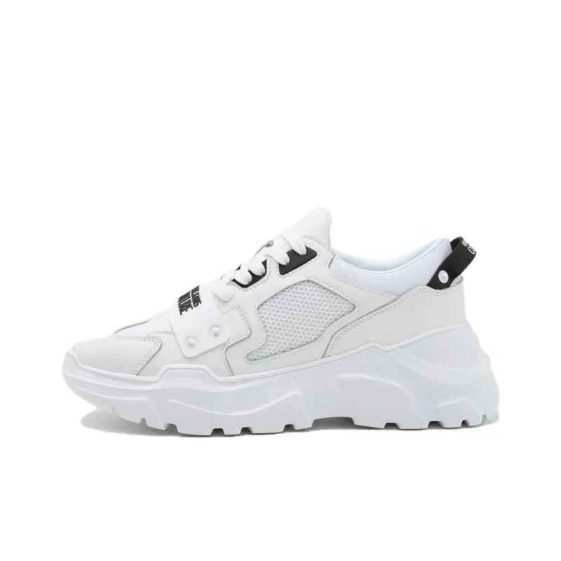 VERSACE JEANS COUTURE Low Top Casual Shoes Men's White-0