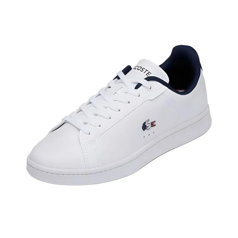 LACOSTE Low Top Skateboard Shoes Women's White-1