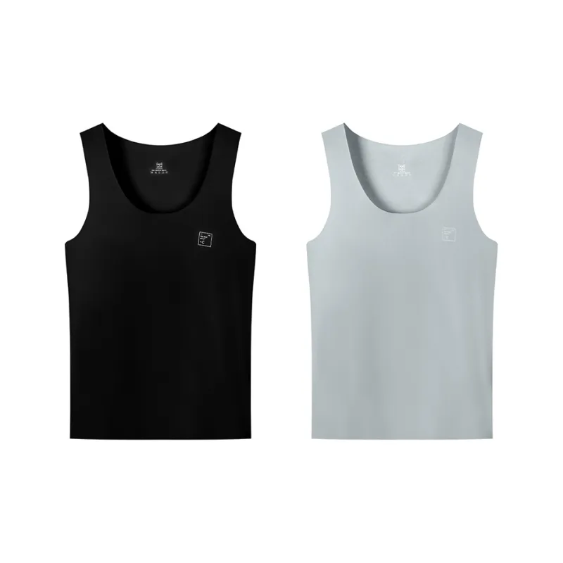 MIIOW Modal Ice Silk Tank Top Summer Men's Combo Set-14