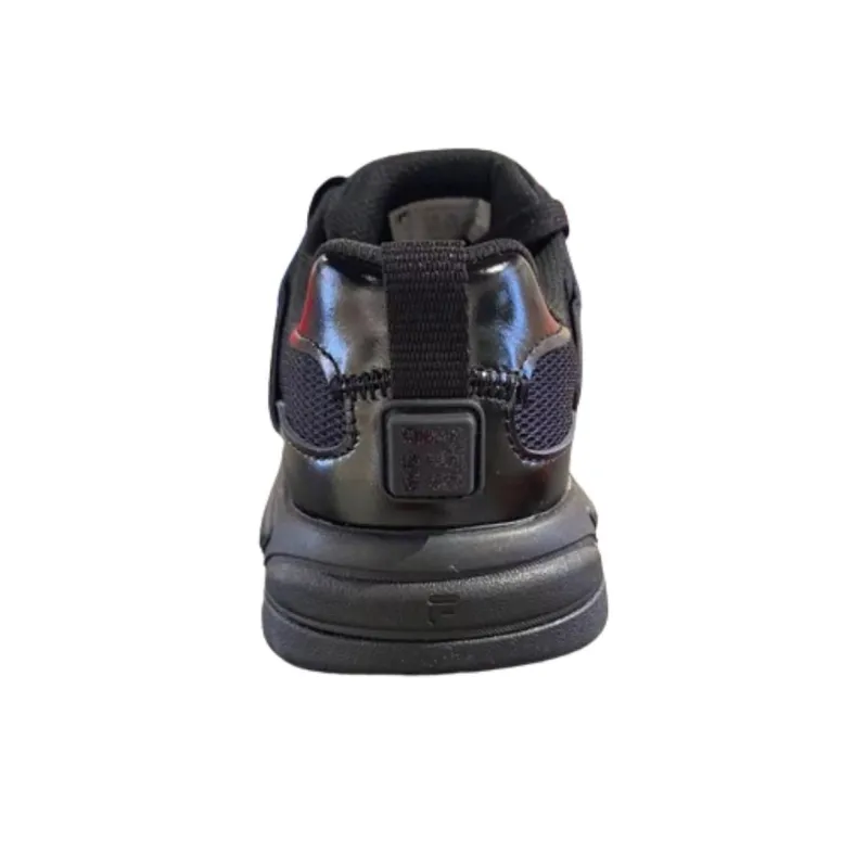 Beams x FILA FUSION BANK II Coverage Anti Slip And Wear Resistant Low Top Skateboard Shoes Men's Black-2