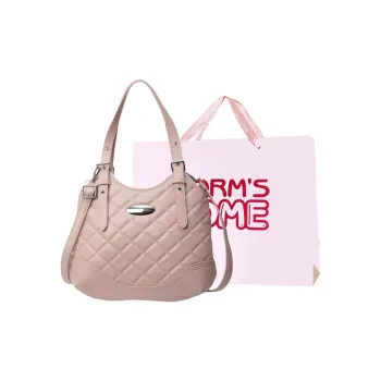 Worm's Home PU Shoulder Bag Women's White/Silver/Black/Blue/Pink