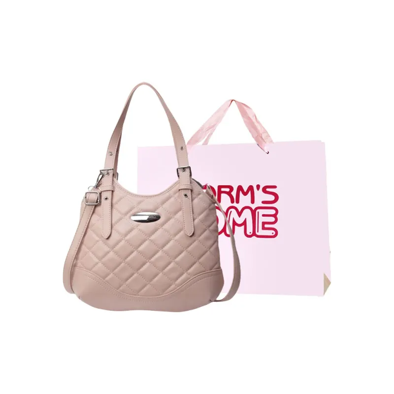 Worm's Home PU Shoulder Bag, Crossbody Bag, Handbag Women's White/Silver/Black/Blue/Pink-6