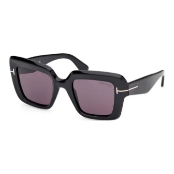 TOM FORD Esme Oversized Frame Sunglasses