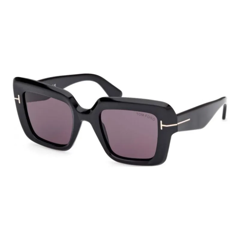TOM FORD Eyewear Esme Oversized Frame Sunglasses-0