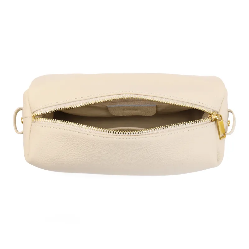BELLE Artificial Leather Crossbody Bag Women's Solid Color Plain-20