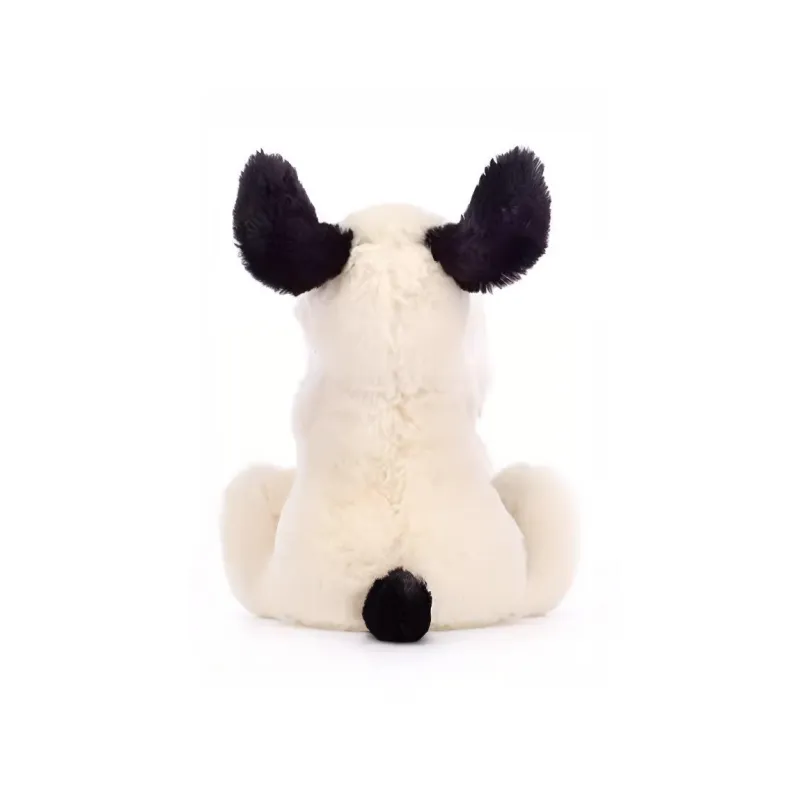 JELLYCAT Bashful Black & Cream Puppy Soother-3