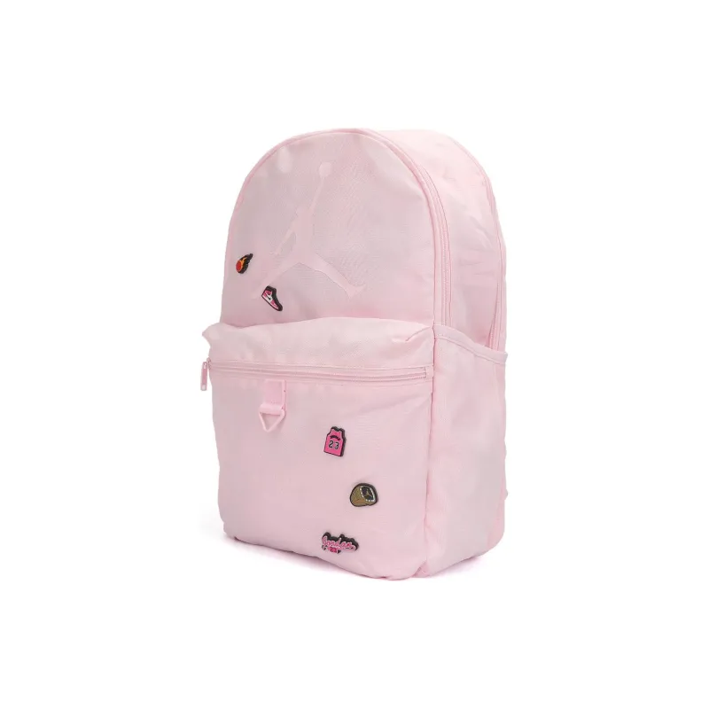Jordan Polyester Backpack Regular Unisex Pink-2