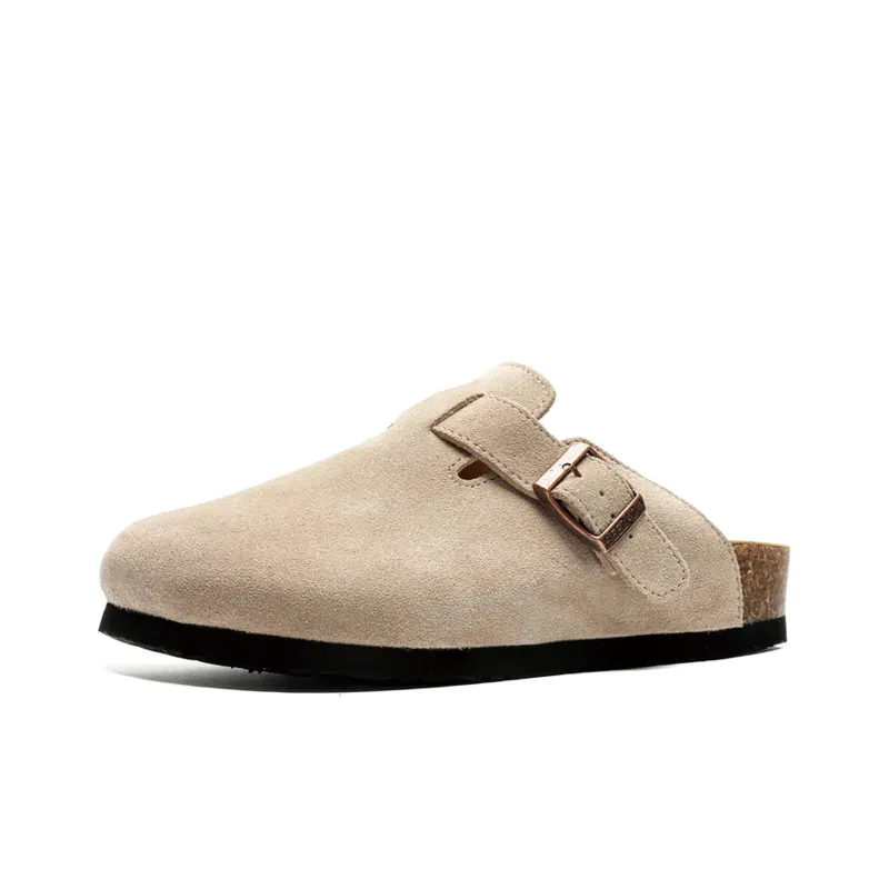 BUFFALO BOUND Composite Sole Quiet Abrasion Resistant Wrap toe Slippers Unisex-7