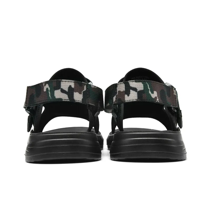 HLA Beach Sandals Men Army Green, Black Blue-3