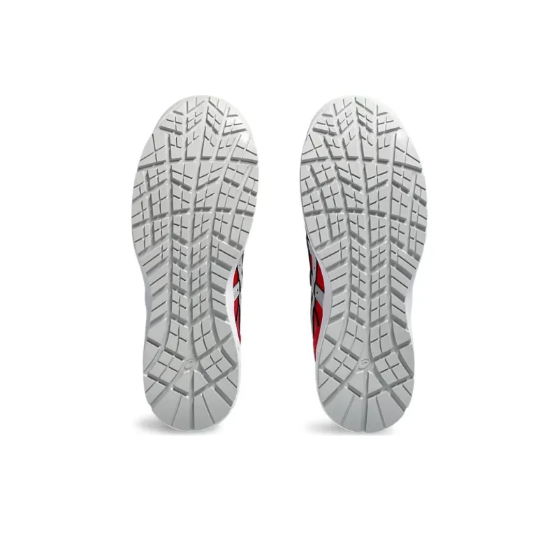 Asics Winjob Anti Slip And Wear Resistant Lightweight Low Top Running Shoes Unisex Red Gray-5