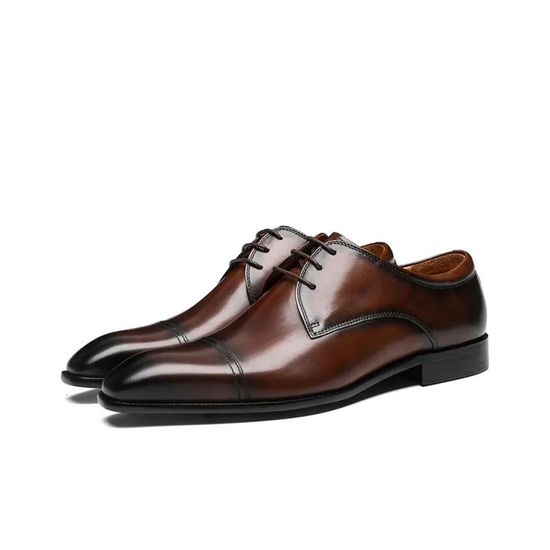 ASTON M.JAZZ Dress Shoes Men Low Top Black/Brown/Coffee-17
