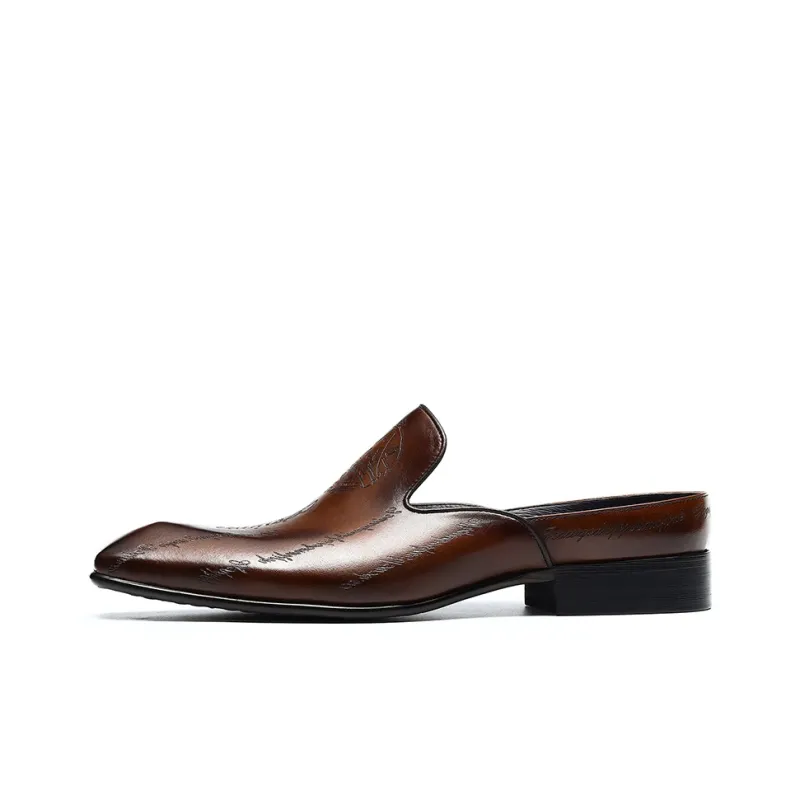 ASTON M.JAZZ Wrap toe Slippers Men's-7