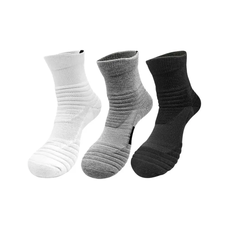 Brute Rabbit Basketball Socks Men's 3 Pack Available In Three Colors-17