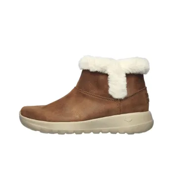 Skechers ON THE GO Warm Water Resistant Slip Resistant Crew Snow Boots Women's Chestnut