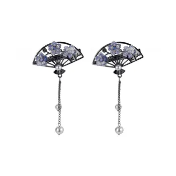 MAGICPOLE Alloy Hair Clips Women's Black