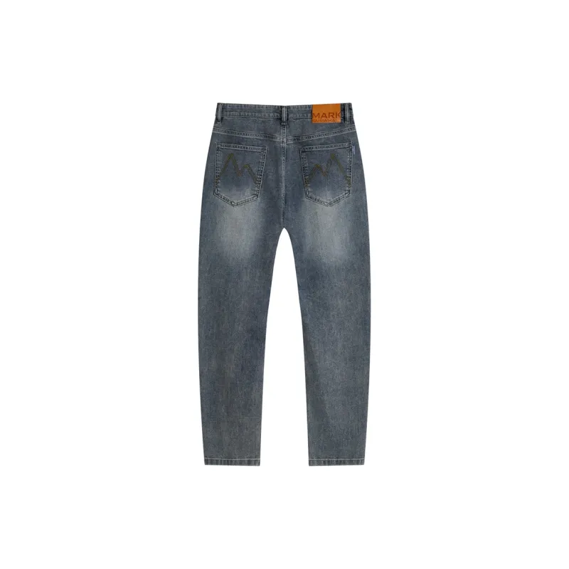 FAIRWHALE Jeans Unisex Medium Blue-1